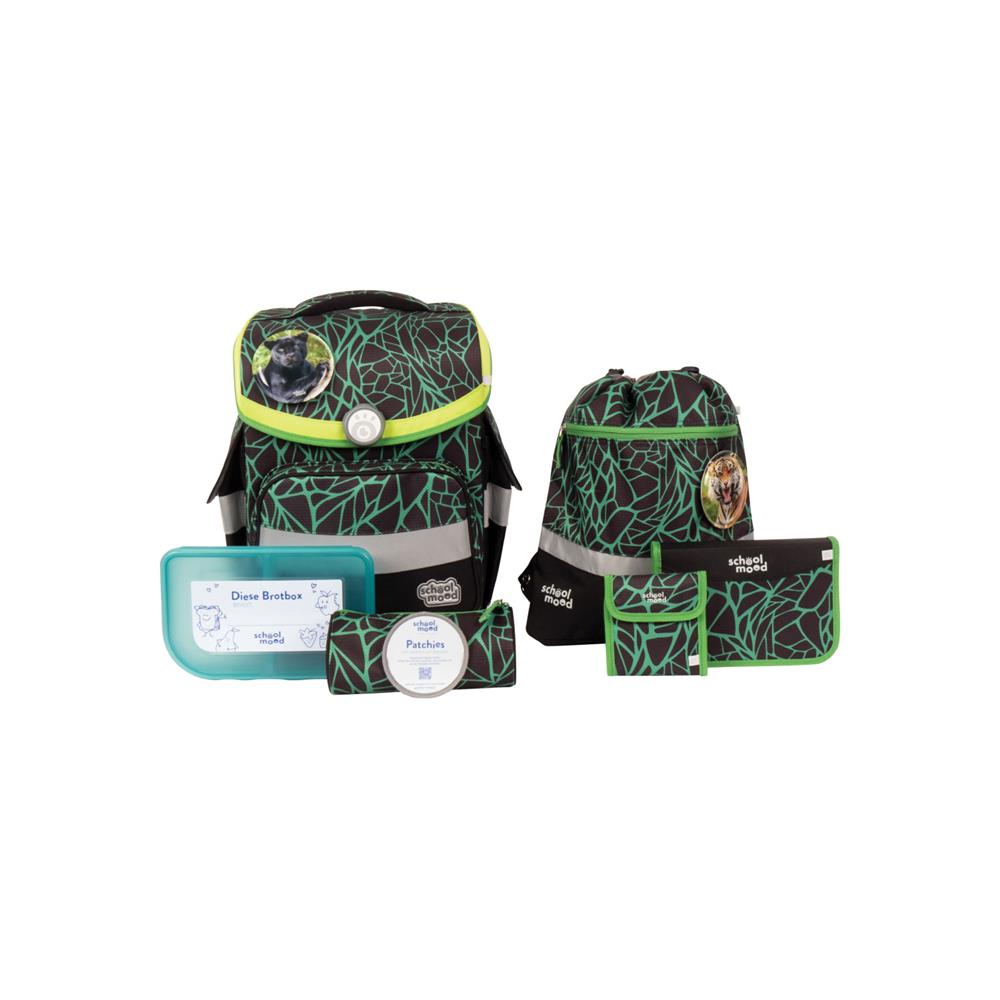 School-Mood Schulranzen Set Timeless Air+ Linus (Panther)