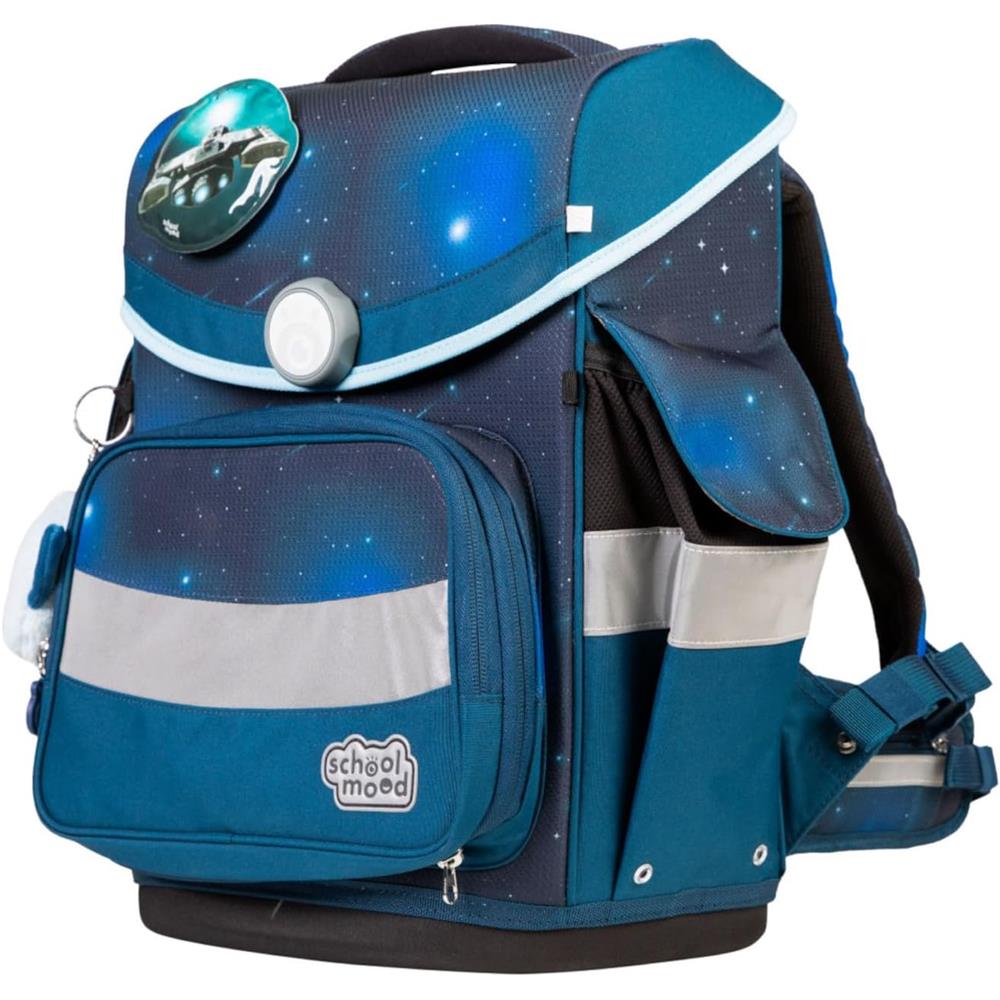 School-Mood Schulranzen Set Timeless Pro Moritz (Space) 7-teilig