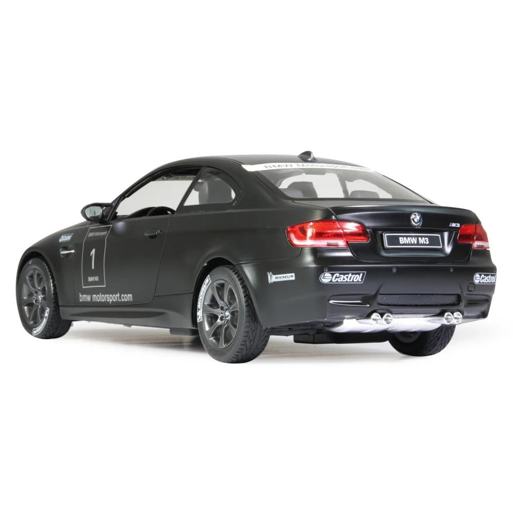 Jamara BMW M3 Sport 1:14 schwarz 2,4GHz Ferngesteuertes Auto mit LED Fahrlicht