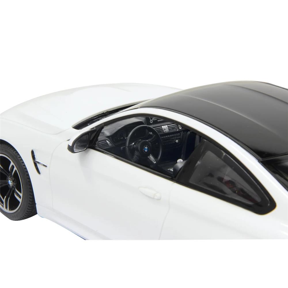 Jamara BMW M4 Coupe 1:14 weiß 2,4GHz Ferngesteuertes Auto mit LED Fahrlicht