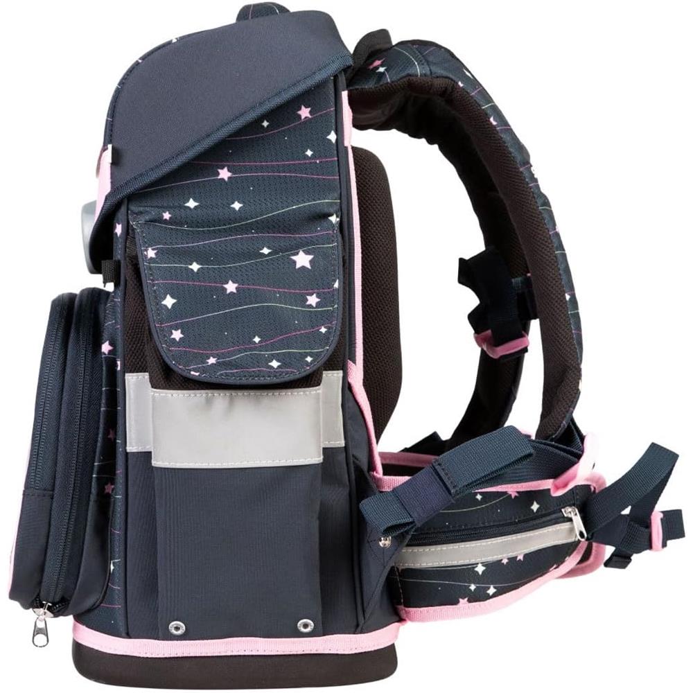 School-Mood Schulranzen Set Timeless Pro Ella (Pferd) 7-teilig