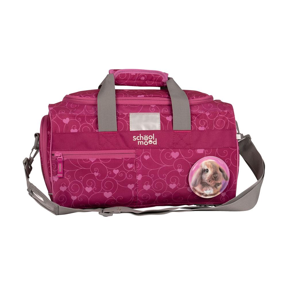School-Mood Sporttasche Hannah (Hase) Schwimmtasche 18L mit Nassfach