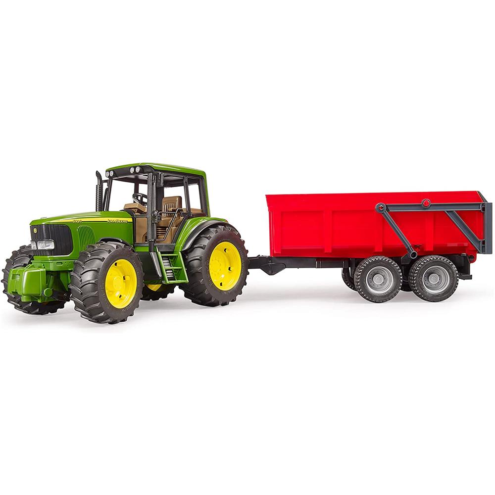 Bruder 02057 - John Deere 6920 mit Wannenkippanhänger