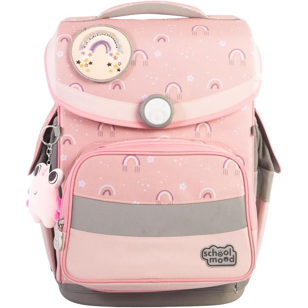 School-Mood Schulranzen Set Timeless Pro Rainbow (Regenbogen) 7-teilig