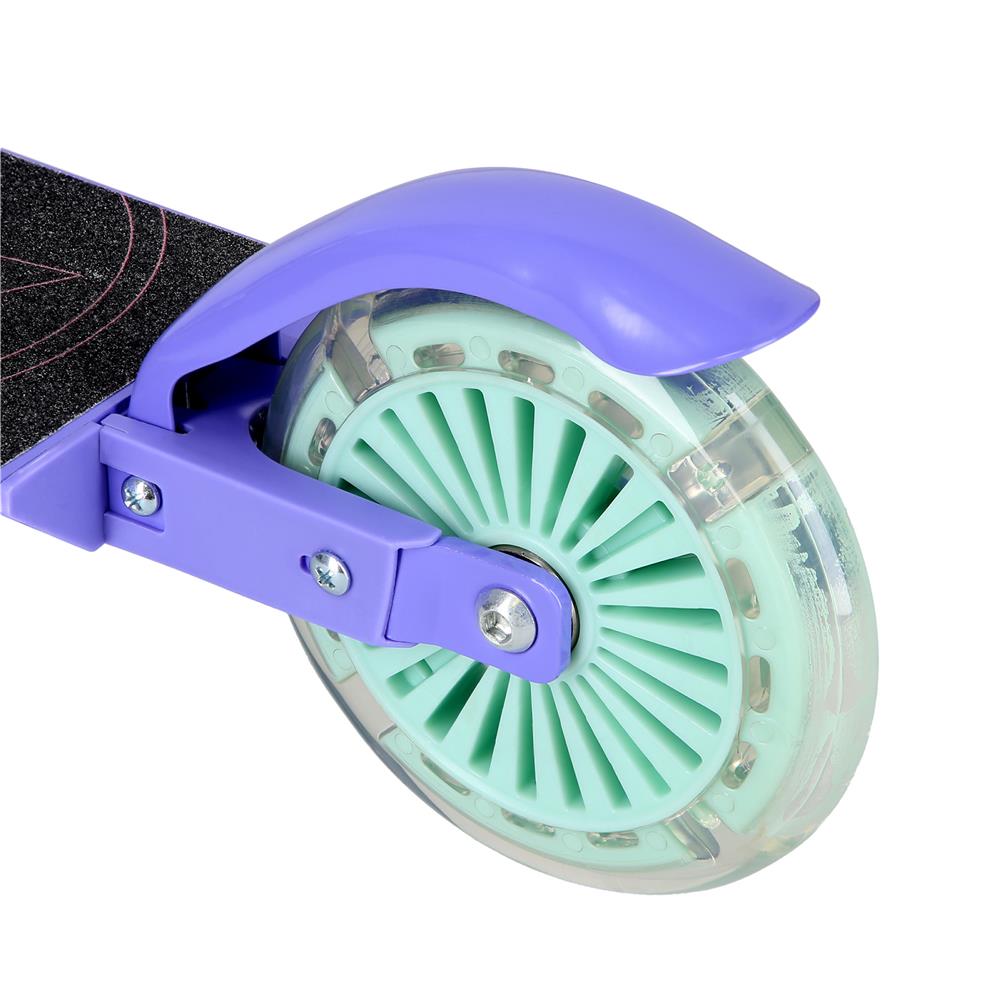NILS EXTREME HD120L LED Kinderscooter Violett, Kinderroller, ABEC-7, bis 50 kg