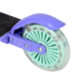 NILS EXTREME HD120L LED Kinderscooter Violett, Kinderroller, ABEC-7, bis 50 kg