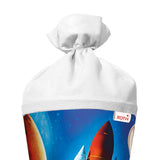 Roth Schultüte Weltraum, 70cm, rund, Rot(h)-Spitze, Filzverschluss