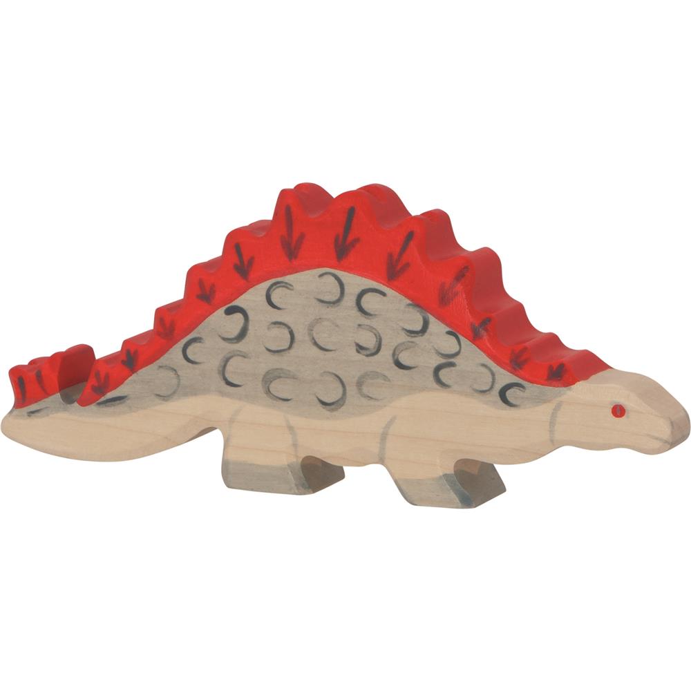Holztiger Holzfigur - Stegosaurus, Dinosaurier, Holzspielzeug, ab 3 Jahren