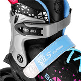 NILS EXTREME NH18190A BRAVE 2in1 Inliner Schlittschuhe Gr. 39-43, Rosa, verstellbar