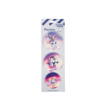 School-Mood Patchy Set Marie (Pegasus Einhorn) 3-teilig für Schulranzen