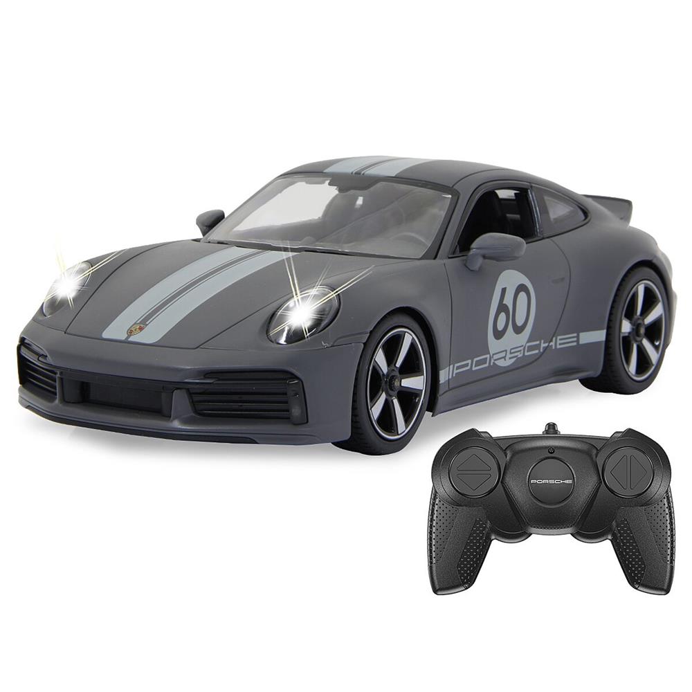 Jamara Porsche 911 Sport Classic 1:16 RC Auto grau 2,4GHz LED