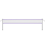 NILS Badmintonnetz 6,2 m mit Metallstangen, Freizeitnetz Outdoor Garten Camping