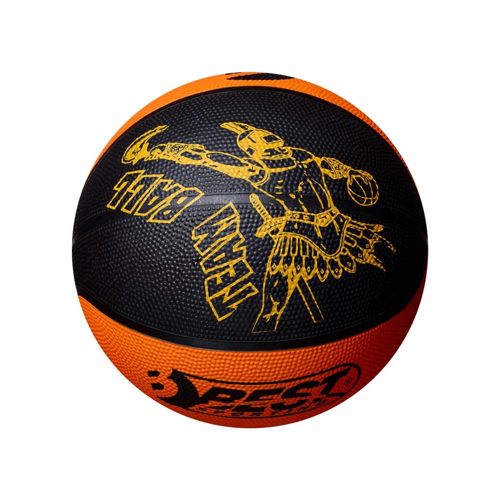 Best Sporting Basketball Größe 5 schwarz/orange Trainingsball Spielball