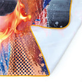 Roth Kinder-Badetuch, Monstertruck Fire, 60 cm x 120 cm, schnell trocknend