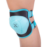 NILS EXTREME H704 Schoner-Set, Blau, Größe L - Protektoren Handgelenk Ellenbogen Knie