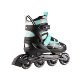 NILS EXTREME NH18366A 2in1 Inliner Schlittschuhe Kinder Gr. 35-38, Blau-Grün, verstellbar