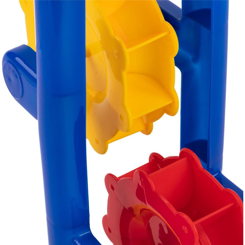 Idena Sandmühle 32 cm dreifarbig Strandspielzeug Kinder Kunststoff
