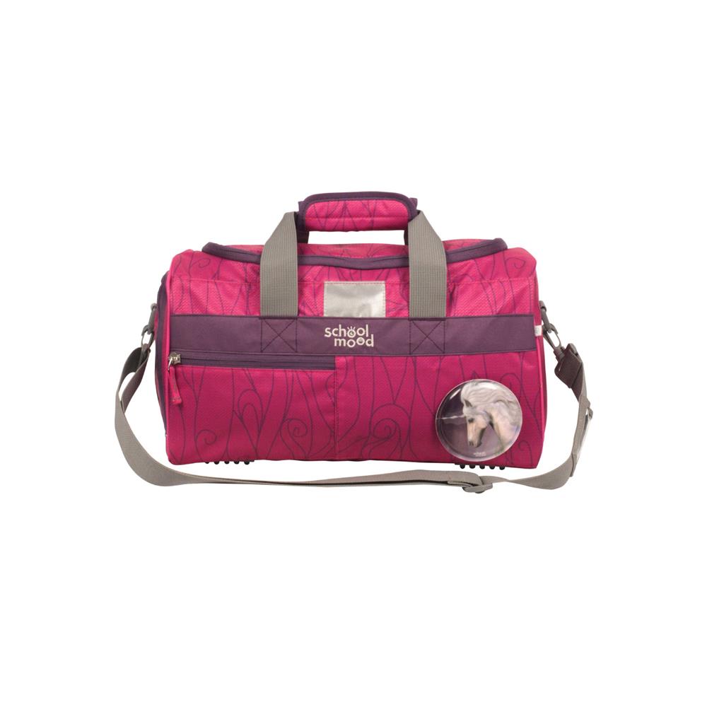 School-Mood Sporttasche Luisa (Einhorn) Schwimmtasche 18L mit Nassfach