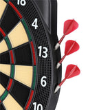 NILS FUN TDE03 Elektronische Dartscheibe - Dartboard mit 6 Pfeilen, 32 Spielmodi, bis 8 Spieler