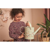 goki Kinder-Gießkanne „Frühling“ – Robuste Metallgießkanne mit niedlichem Motiv