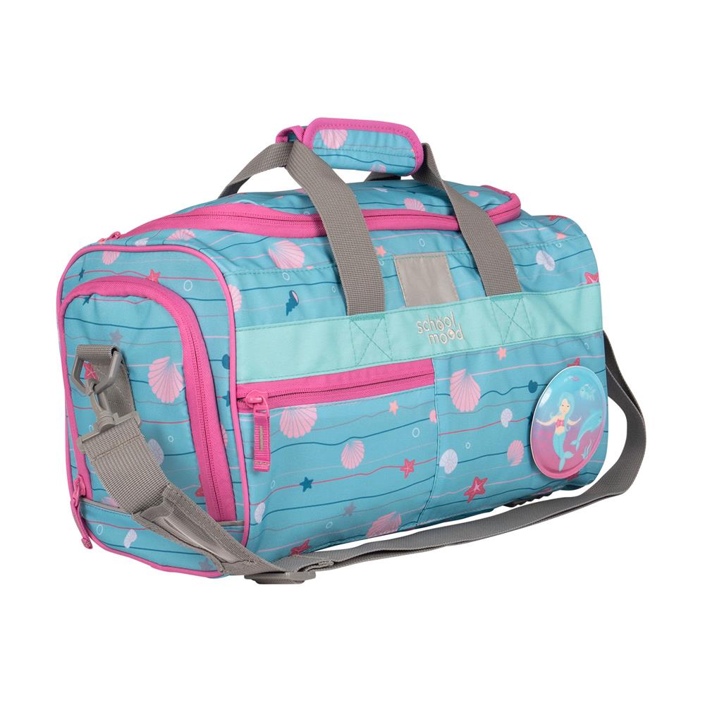School-Mood Sporttasche Lilly (Meerjungfrau) Schwimmtasche 18L mit Nassfach