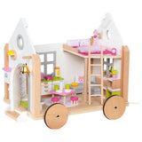 goki Puppenhaus Tiny House Hygge, Puppenstube aus Holz