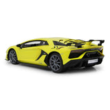 Jamara Lamborghini Aventador SVJ 1:14 gelb 2,4GHz Ferngesteuertes Auto mit LED Fahrlicht