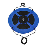 NILS CAMP Nestschaukel 100 cm, Blau, Gartenschaukel Outdoor Garten Balkon