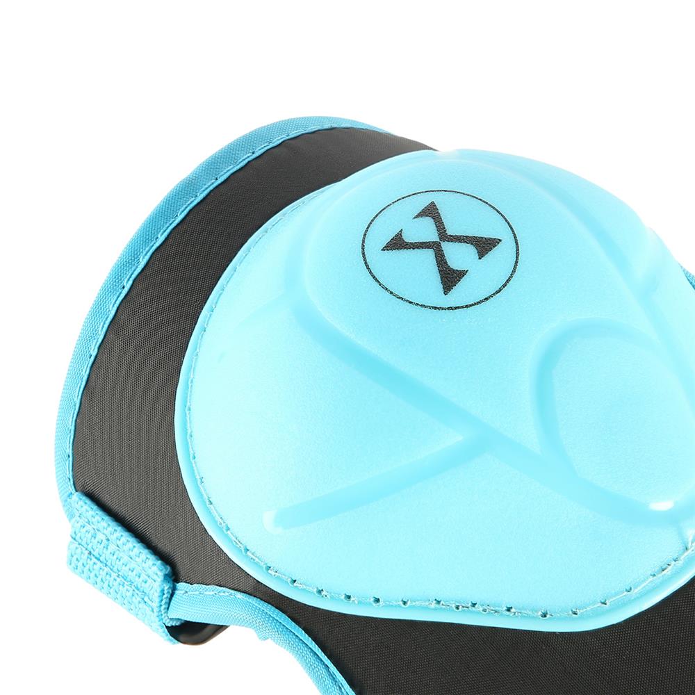 NILS EXTREME H704 Schoner-Set, Blau, Größe L - Protektoren Handgelenk Ellenbogen Knie