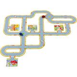 goki Spielstraße mit 2 Fahrzeugen
