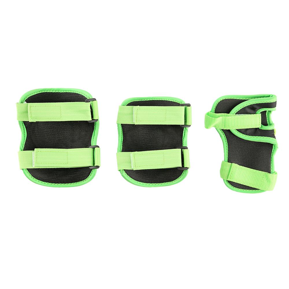 NILS EXTREME H704 Schoner-Set, Grün, Größe S - Protektoren Handgelenk Ellenbogen Knie