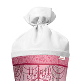 Roth Schultüte Ballerina, 70cm, rund, Rot(h)-Spitze, Filzverschluss, Glitter
