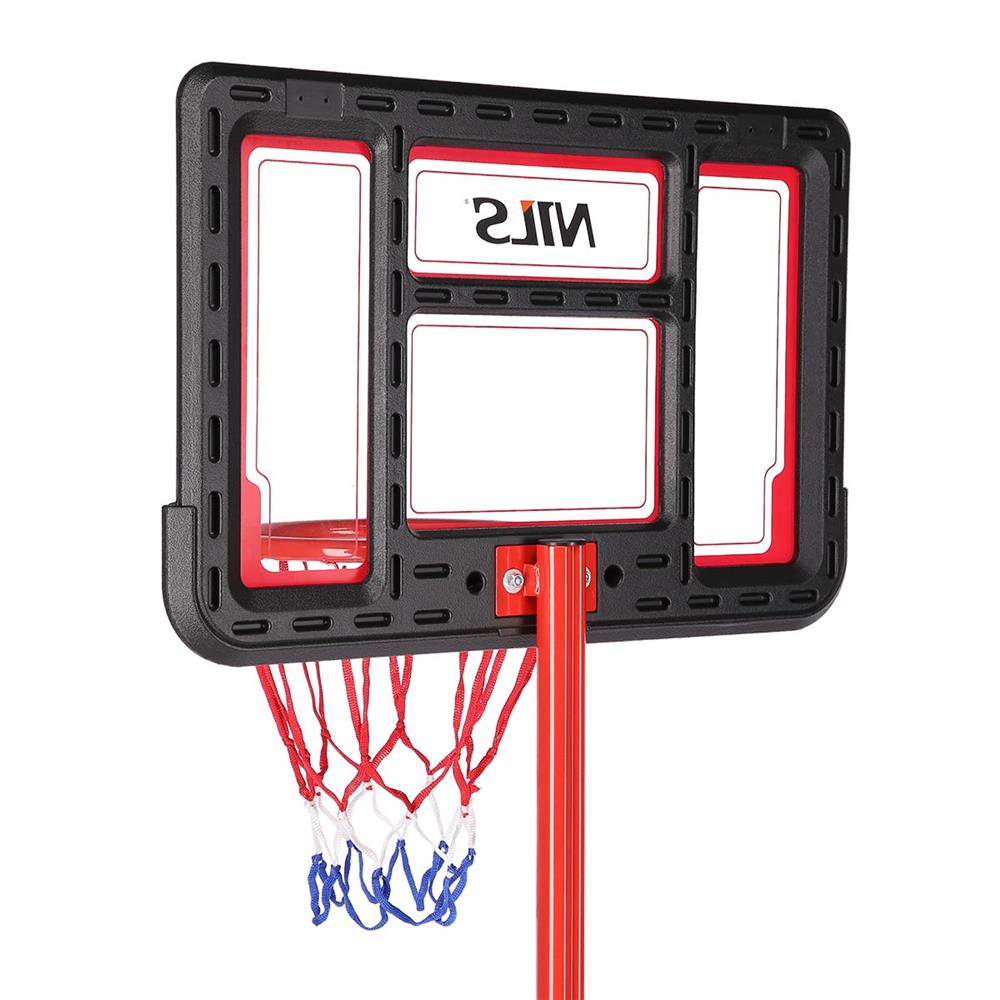 NILS Basketballkorb höhenverstellbar mit Ball für Kinder Garten Freizeit Outdoor