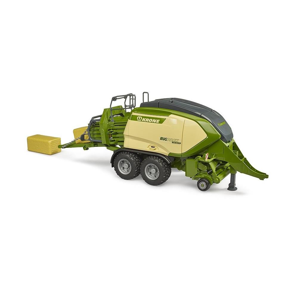 Bruder 02033 - Krone Big Pack 1290 HDP VC mit 2 Quaderballen