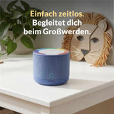 Wobie Box Blau Kinder Musikbox mit Spotify, WLAN, Bluetooth, SD-Slot & Kopfhöreranschluss