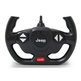 Jamara Jeep Wrangler JL 1:14 gelb 2,4GHz Tür manuell Ferngesteuertes Auto mit LED Fahrlicht