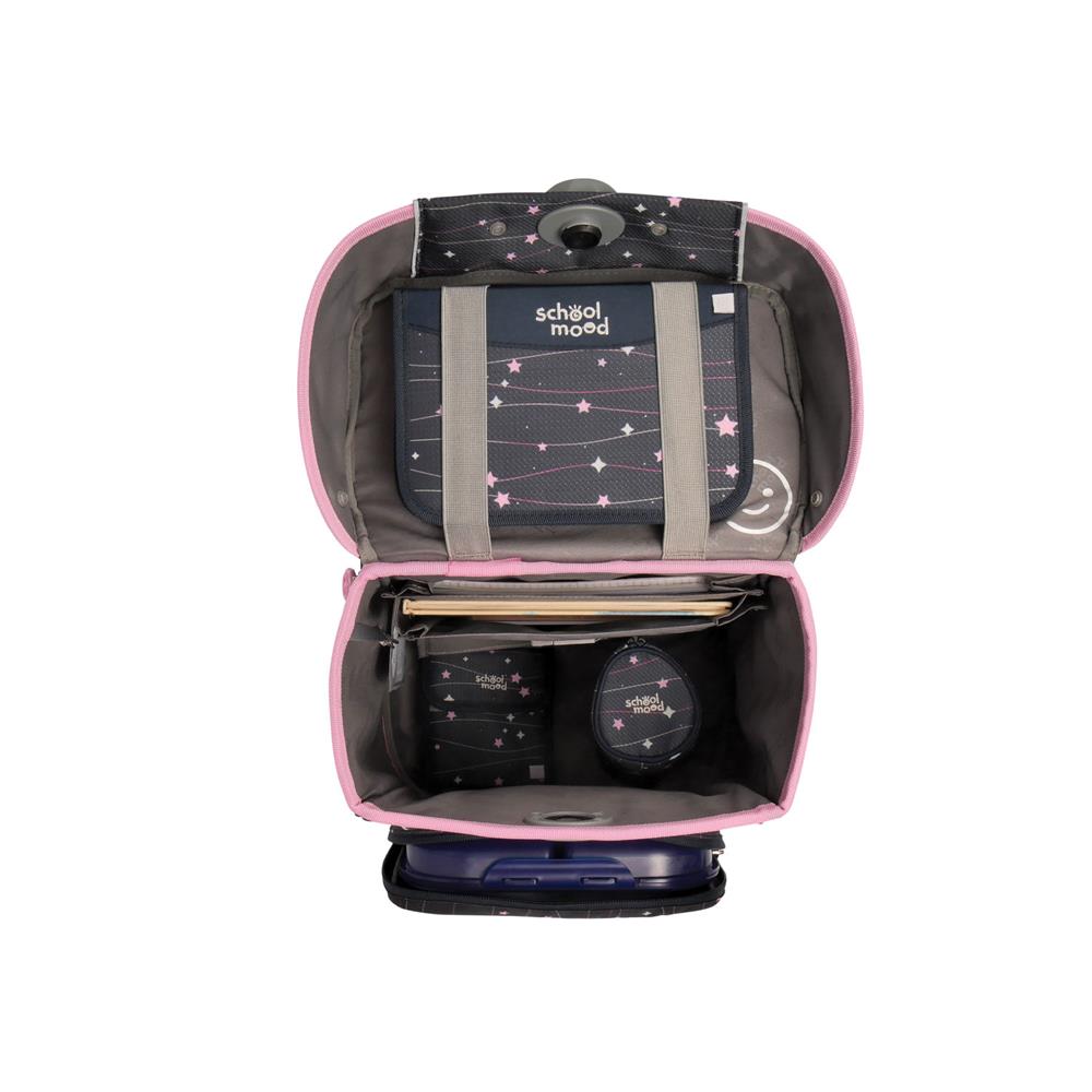 School-Mood Schulranzen Set Champion Maxx Pro Ella (Pony) 7-teilig mitwachsend