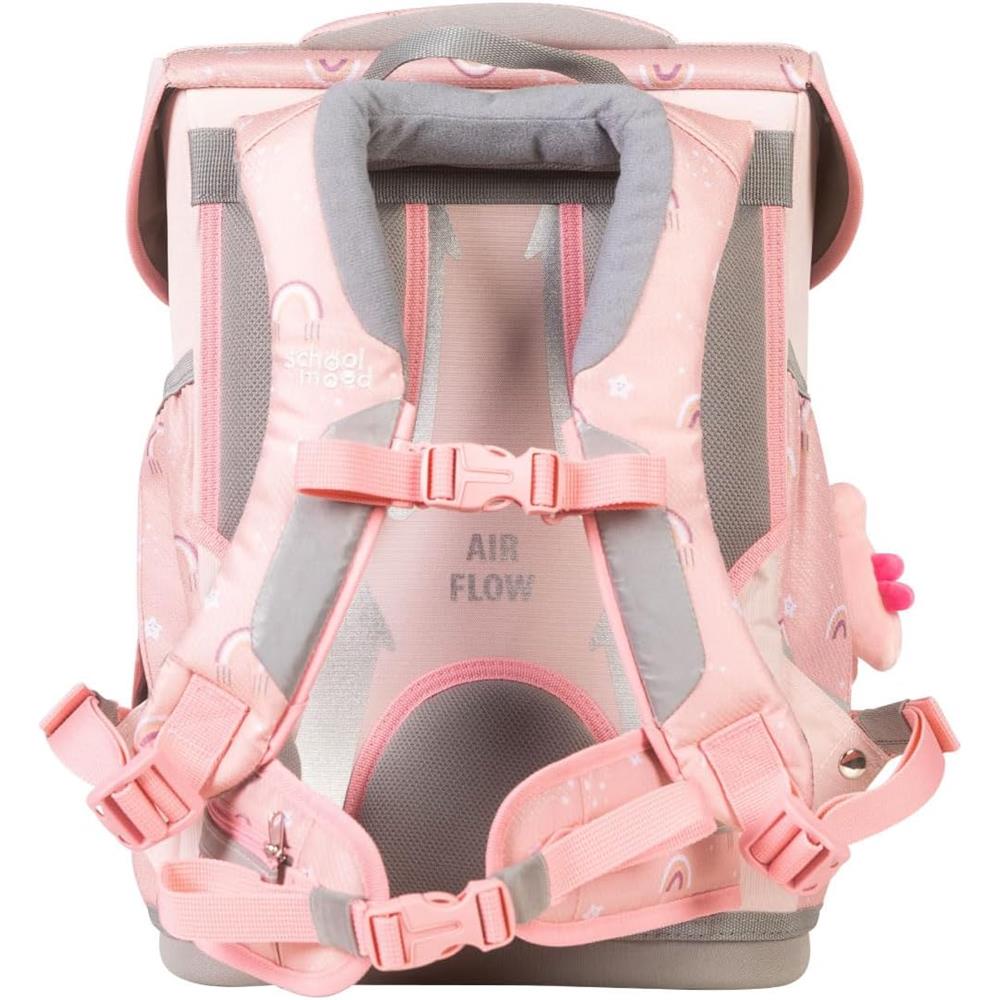 School-Mood Schulranzen Set Champion Pro Rainbow (Regenbogen) 7-teilig für Schulanfänger