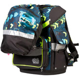 School-Mood Schulranzen Set Timeless Pro Elias (Rennwagen) 7-teilig