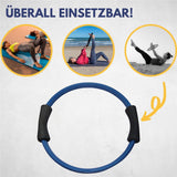 Best Sporting Pilates Power Ring 37 cm Fitnessring blau Training