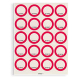 Anybook Sticker Rot – 400 Aufkleber für Anybook Reader (DRP5100/DRP4100)