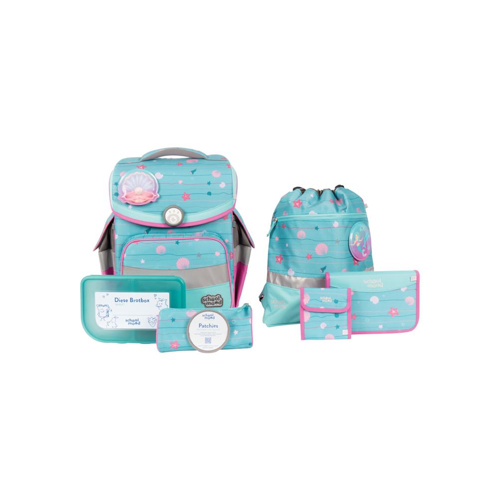 School-Mood Schulranzen Set Timeless Air+ Lilly (Meerjungfrau)