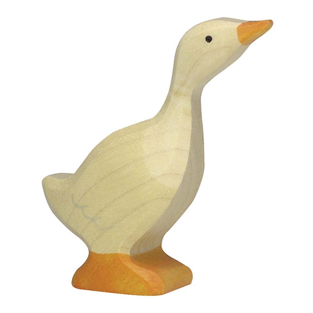 Holztiger Holzfigur - Gans, klein, Holzspielzeug, ab 3 Jahren