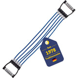 Best Sporting Expander Fitness 20 kg Widerstandsbänder 5 Zugseile blau