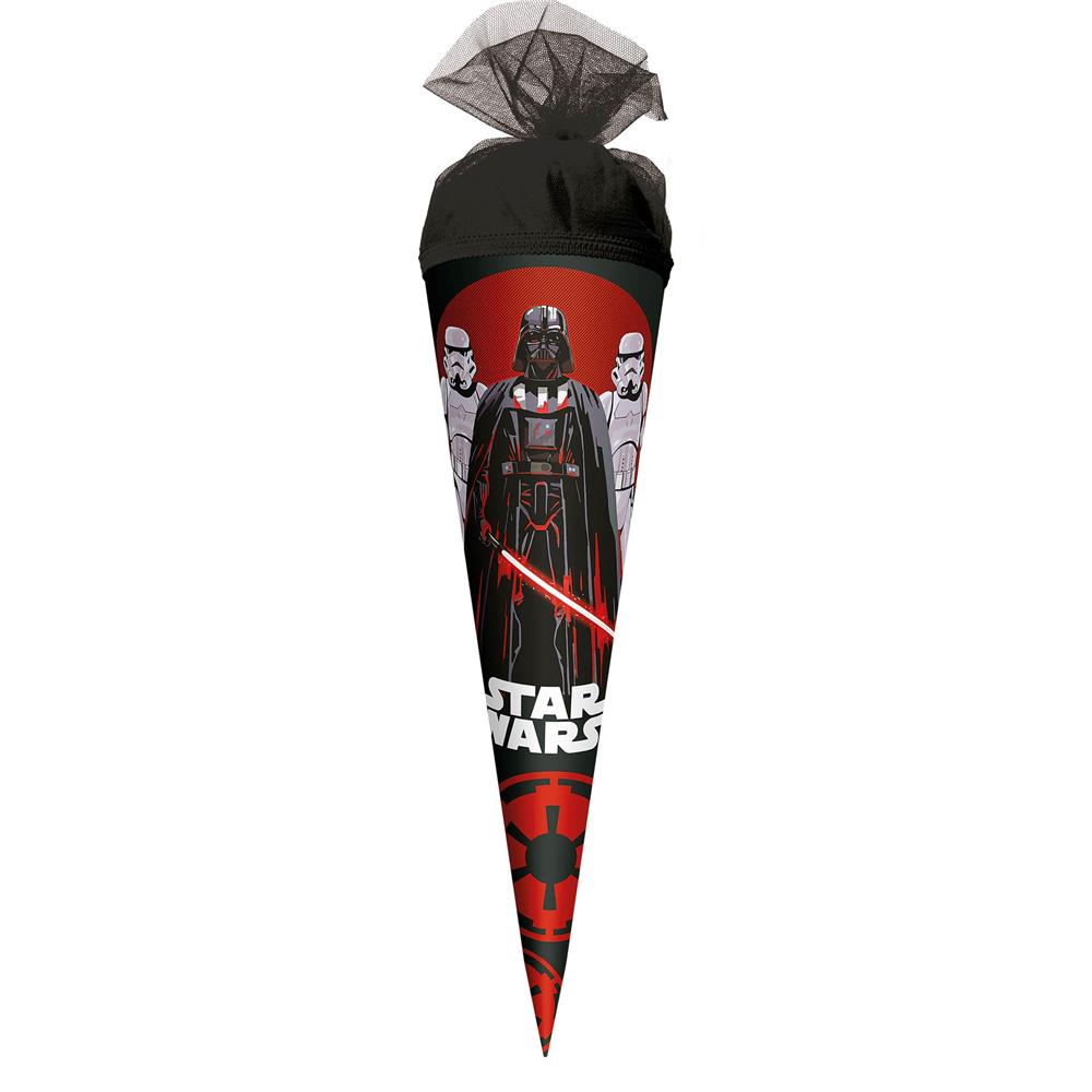 Roth Schultüte Disney Star Wars, 22cm, rund, Tüllverschluss