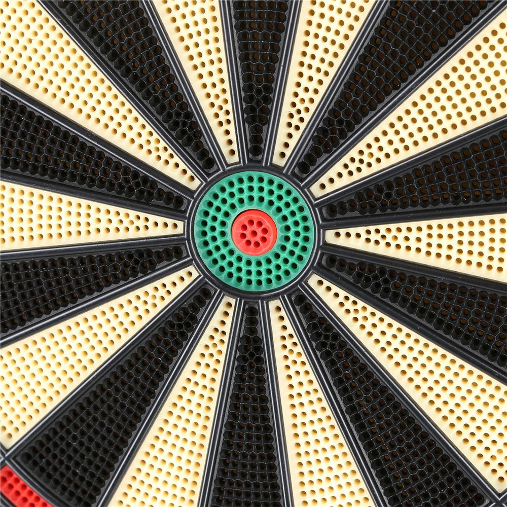 NILS FUN TDE03 Elektronische Dartscheibe - Dartboard mit 6 Pfeilen, 32 Spielmodi, bis 8 Spieler