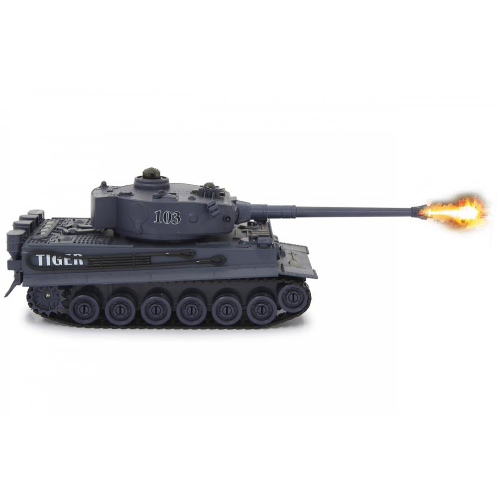 Jamara Panzer Tiger Battle Set, 1:28, 2,4GHz, Einsatzfahrzeuge, ferngesteuertes Fahrzeug