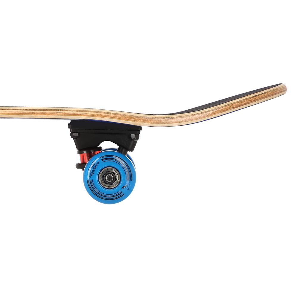 NILS EXTREME CR3108SA Skateboard, 78 cm Ahorn Deck, ABEC-7 PU Rollen, Design Error
