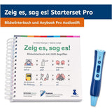 Anybook Pro Starterset „Zeig es, sag es!“ – Bildwörterbuch & Audiostift