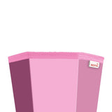 Roth Schultüte-Rohling/Basteltüte, rosa, 85cm, eckig, Rot(h)-Spitze, ohne Verschluss